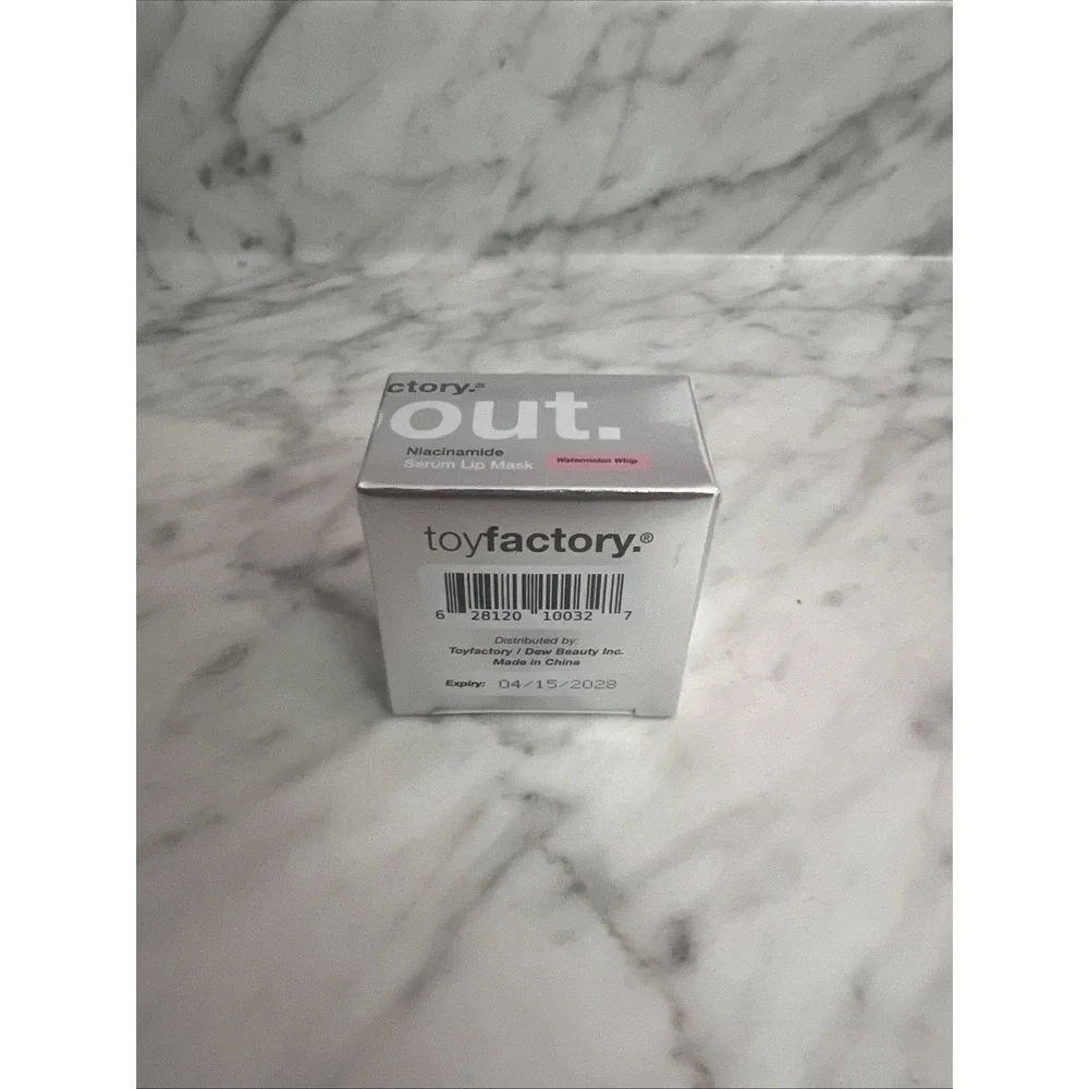 New Toyfactory Nia Pout Serum Lip Mask Watermelon‎ Whip Full Sz 20 g Exp 4/2028